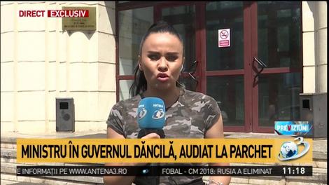 Un ministru &icirc;n Cabinetul Dăncilă, audiat la Parchetul General
