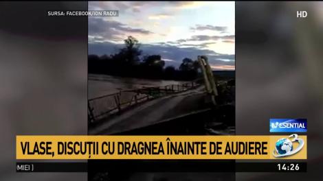 &Icirc;ncă un pod a fost luat de ape din cauza inundaţiilor
