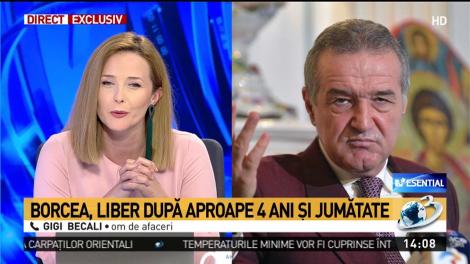 Gigi Becali, prima reacție după ce magistrații au decis eliberarea condiționată a lui Cristi Borcea: „E distrus după patru ani și jumătate. Vrea să meargă la psiholog”