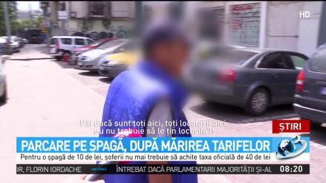 Imagini cu camera ascunsă! Cum se negociază noile tarife de parcare din centrul Bucureştiului