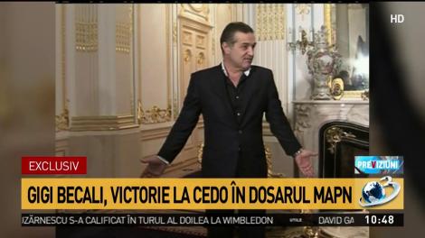 Gigi Becali, victorie la CEDO în dosarul MApN: „Am fost condamnat pe o lege retroactivă”