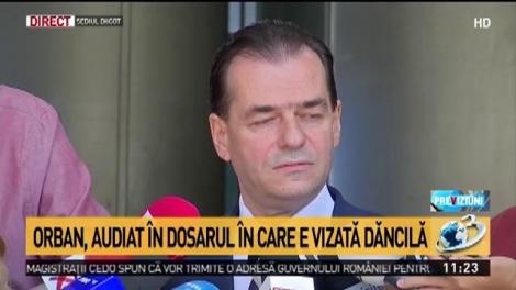 Ludovic Orban, audiat de procurorii DIICOT