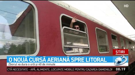 O nouă cursă aeriană spre litoral