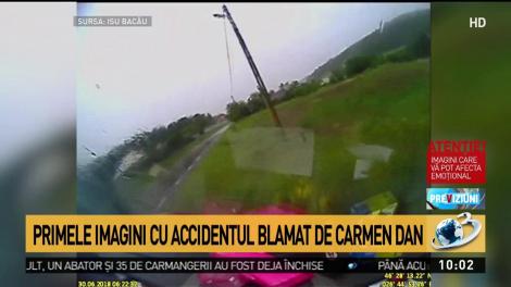 Primele imagini de la accidentul &icirc;n care a fost implicată o mașină de pompieri