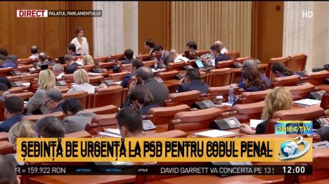 Ședință de urgență la PSD pentru Codul penal