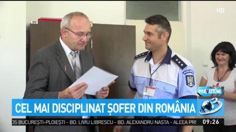 Cel mai disciplinat şofer din Rom&acirc;nia