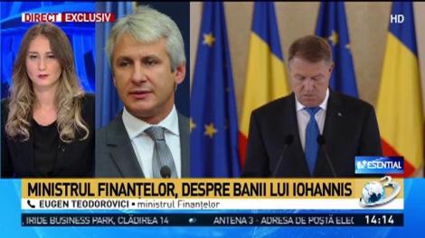Teodorovici: ANAF recuperează banii de la Iohannis
