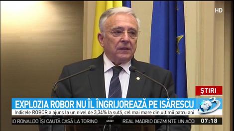 Explozia nu îl îngrijorează pe Isărescu