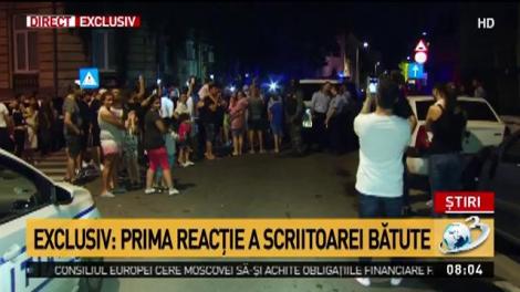 Exclusiv: Prima reacţie a scriitoarei băutute