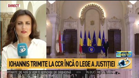 Preşedintele a sesizat la CCR legea privind CSM