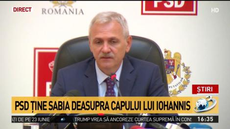 Dragnea, despre suspendarea lui Iohannis: Nu are putere să fie președinte