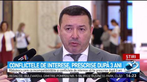Propunere şoc a deputatului "Mitralieră''. Conflictele de interese, prescrise după 3 ani