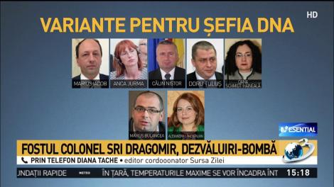 Pe cine vrea Tudorel Toader &icirc;n locul lui Kovesi? Ce nume se vehiculează pentru conducerea DNA