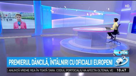 Viorica Dăncilă, &icirc;nt&acirc;lniri cu oficialii europeni. Ce discuții a avut premierul