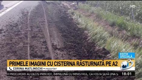 Anunț de ULTIMĂ ORĂ! Pericol de EXPLOZIE pe Autostrada Soarelui. Traficul este restricționat
