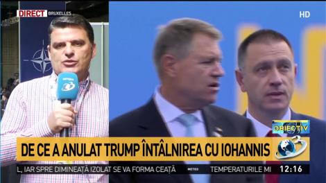 De ce a anulat Donald Trump &icirc;nt&acirc;lnirea cu Klaus Iohannis