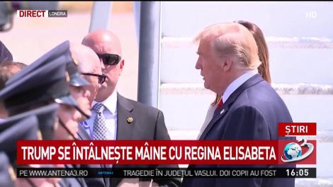 Donald Trump, în vizită oficială în Marea Britanie