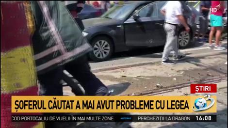 Cine este bărbatul care a provocat un accident &icirc;n Capitală &icirc;n timp ce fugea de Poliţie