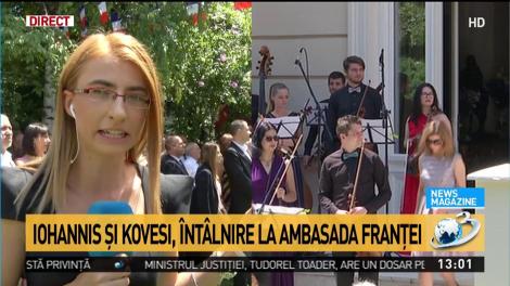 Ziua Franței, sărbătorită la București. Klaus Iohannis și Laura Codruța Kovesi, din nou față &icirc;n față