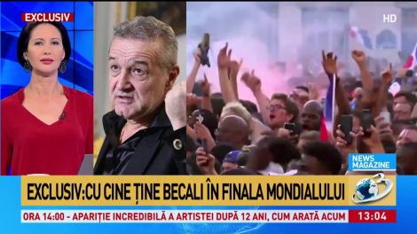 Cu ține cine Gigi Becali în finala Mondialului