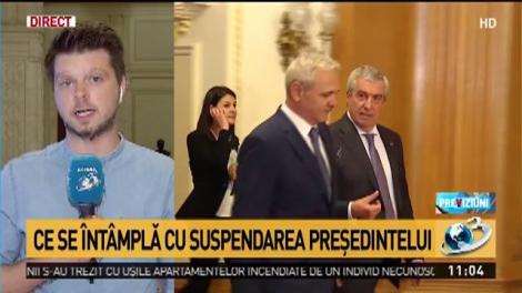 Ce se &icirc;nt&acirc;mplă cu suspendarea preşedintelui