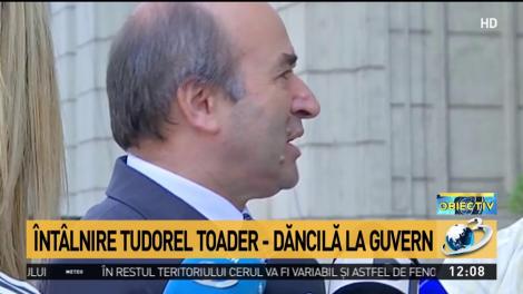 Ce a discutat Tudorel Toader cu premierul Dăncilă