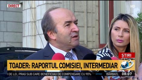 Tudorel Toader, prima reacție după raportul Comisiei de la Veneția. &rdquo;Cunosc puterea recomandărilor&rdquo;