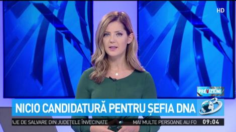 Nicio candidatură pentru şefia DNA