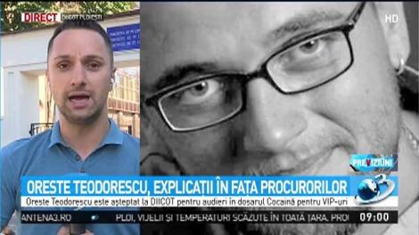 Oreste Teodorescu va fi audiat &icirc;n dosarul "Cocaină pentru VIP-uri"