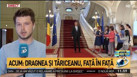 &Icirc;nt&acirc;lnire de ultimă oră. Liviu Dragnea și Călin Popescu-Tăriceanu, față &icirc;n față