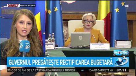 Guvernul pregăteşte rectificarea bugetară