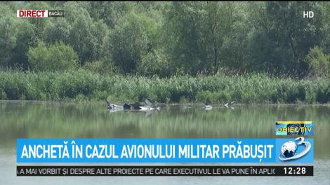 Anchetă &icirc;n cazul avionului prăbuşit &icirc;ntr-un lac de l&acirc;ngă Bacău