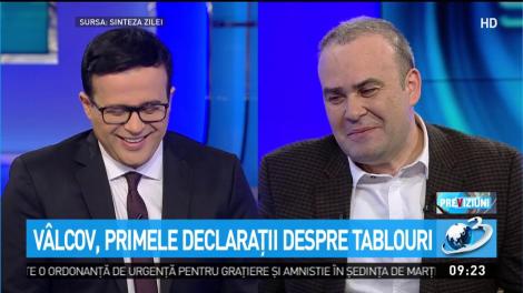 Primele declaraţii făcute de V&acirc;lcov despre celebrele tablouri