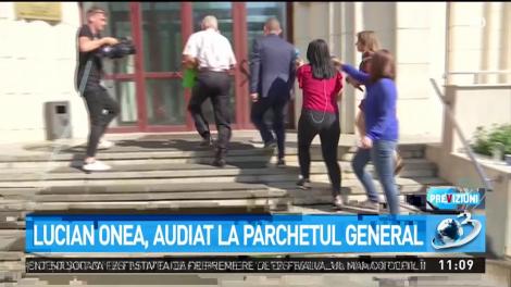 Lucian Onea a ieşit de la Parchetul General