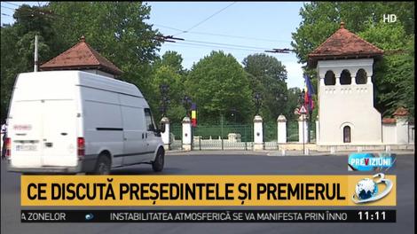 Întâlnirea dintre Klaus Iohannis şi Viorica Dăncilă s-a încheiat