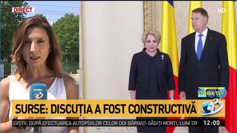 Culisele &icirc;nt&acirc;lnirii dintre Klaus Iohannis și Viorica Dăncilă