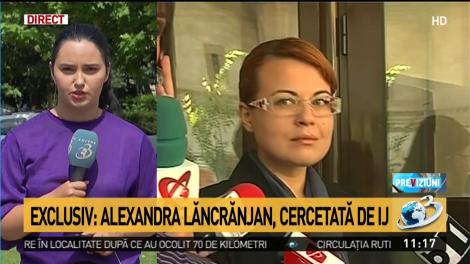 Procurorul Alexandra Lăncrănjan, anchetat de Inspecția Judiciară