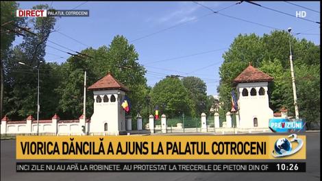 Viorica Dăncilă a ajuns la Palatul Cotroceni