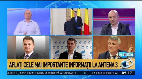 Adrian Ursu și Dan Barna, președintele USR, au avut un schimb de replici la Antena 3.