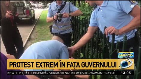 Scene halucinante cu #rezist la Guvern