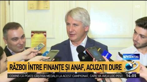 Scandal uriaş la Finanţe pe casa lui Iohannis