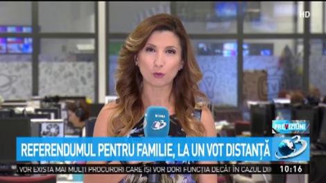 Referendumul pentru familie, la un vot distanţă