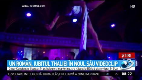 Un rom&acirc;n, iubitul Thaliei &icirc;n noul său videoclip