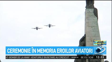 Ceremonie &icirc;n memoria eroilor aviatori