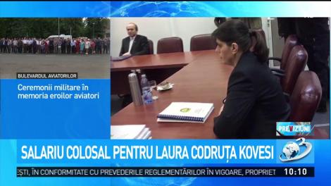 Salariu colosal pentru Laura Codruţa Kovesi