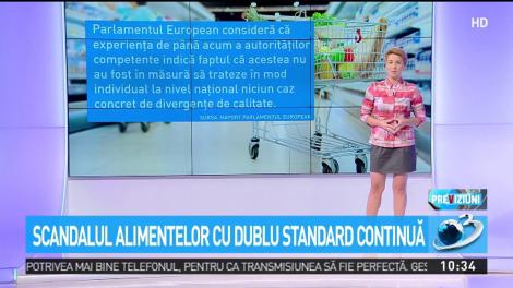 Scandalul alimentelor cu dublu standard continuă
