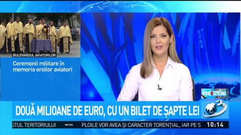 Două milioane de euro, cu un bilet de şapte lei