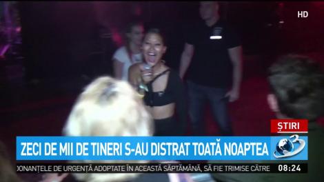 Zeci de mii de tineri s-au distrat toată noaptea la Electric Castle