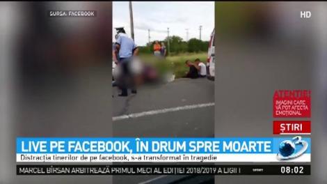 Accident&nbsp;mortal &icirc;n Vrancea! Tinerii erau live pe Facebook