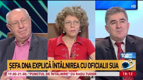 Şefa DNA explică &icirc;nt&acirc;lnirea cu oficialii SUA